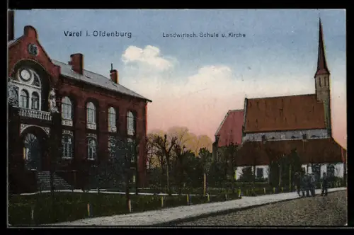 AK Varel i. Oldenburg, Landwirtschaftliche Schule, Kirche
