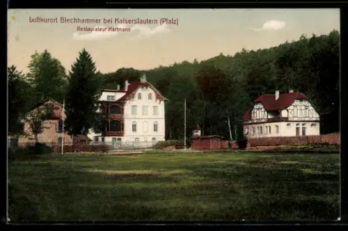 AK Kaiserslautern /Pfalz, Restaurant Hartmann am Blechhammer