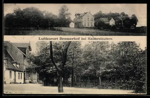 AK Kaiserslautern, Kurort Bremerhof in verschiedenen Ansichten