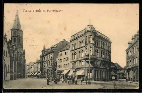 AK Kaiserslautern, Partie in der Marktstrasse