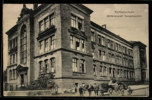AK Kaiserslautern, Kottenschule, Militärlazarett