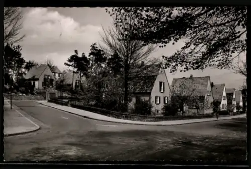 AK Kaiserslautern /Pfälz., Im dunkel Tälchen, Wohnsiedlung