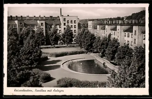 AK Kaiserslautern, Rundbau mit Anlagen