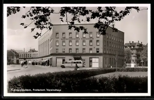 AK Kaiserslautern, Protestant. Vereinshaus, Panorama