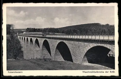 AK Kaiserslautern, Waschmühltalbrücke der RAB