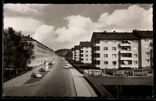 AK Kaiserslautern /Pfalz, Stiftswaldstrasse aus der Vogelschau