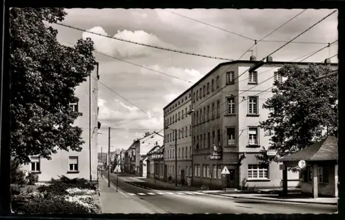 AK Kaiserslautern /Pfalz, Pariser Strasse, Strassenansicht mit Gaststätte Gut-Heim