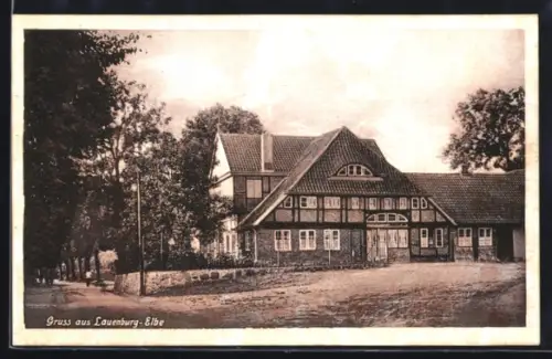 AK Lauenburg /Elbe, Gasthaus Eschenkrug, Büchenerweg 9