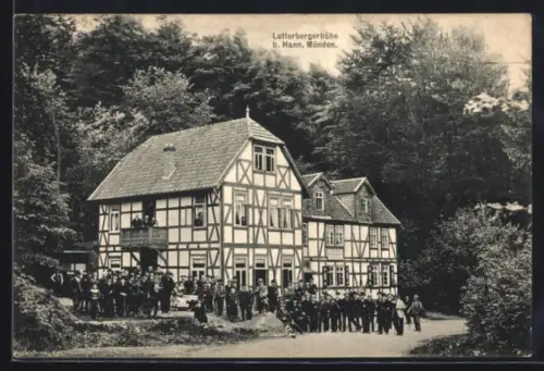 AK Hann. Münden, Gasthof Lutterbergerhöhe