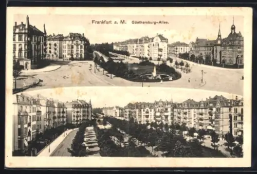 AK Frankfurt-Nordend, Günthersburg-Allee