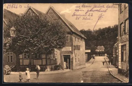 AK Mölln, Gasthaus Zum weissen Ross