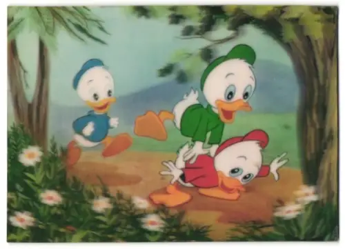 3D-AK Walt Disney, Tick, Trick und Track