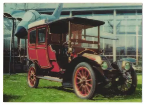 3D-AK Luzern: Verkehrsmuseum, altes Auto