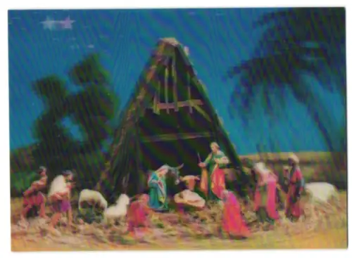 3D-AK Krippe mit dem Jesukind
