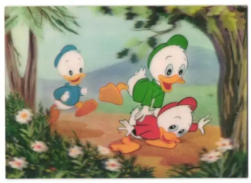 3D-AK Walt Disney, Tick, Trick und Track