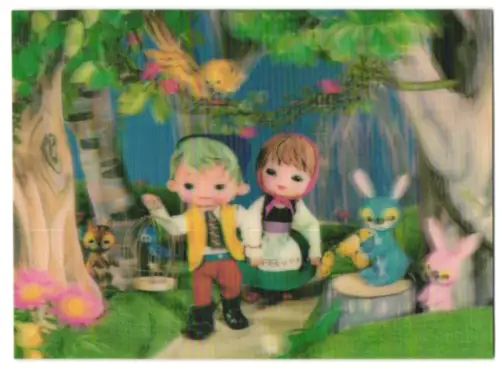 3D-AK Hänsel & Gretel im Wald