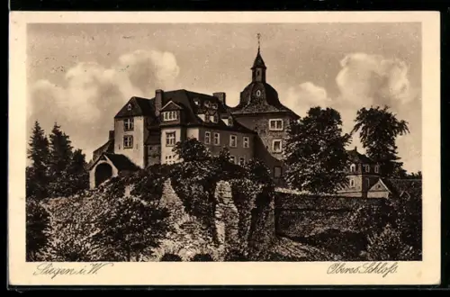 AK Siegen i. W., Oberes Schloss