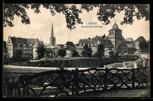 AK Lübeck, Burgtorpanorama