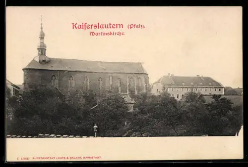 AK Kaiserslautern /Pfalz, Die Martinskirche