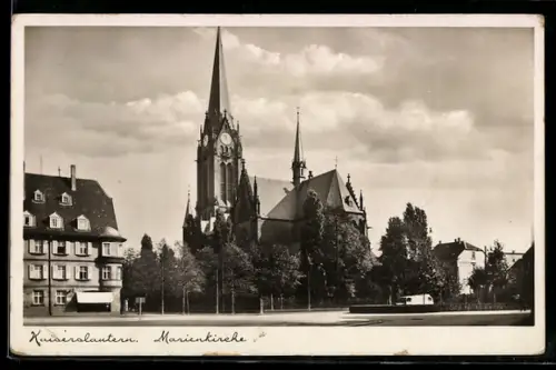 AK Kaiserslautern, Marienkirche, Panorama