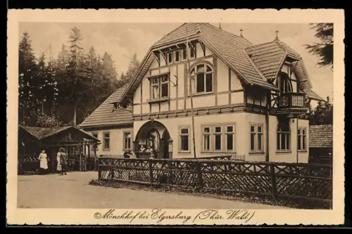AK Elgersburg /Thür. Wald, Gasthaus Mönchhof
