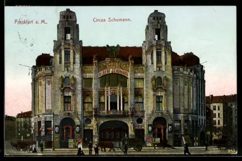 AK Frankfurt a. M., Circus Schumann