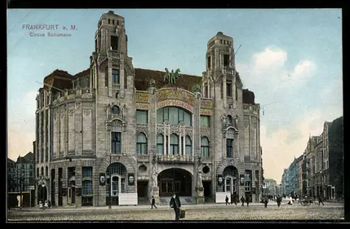 AK Frankfurt a. M., Circus Schumann