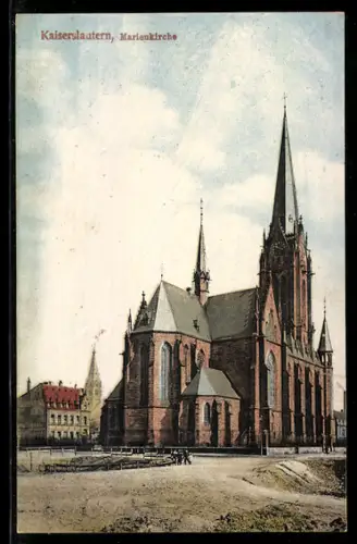 AK Kaiserslautern, Partie bei der Marienkirche