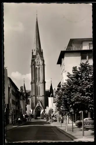 AK Kaiserslautern /Pfalz, Blick zur Martinskirche