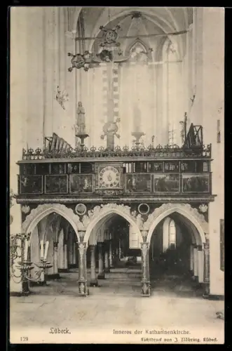 AK Lübeck, Inneres der Katharinenkirche
