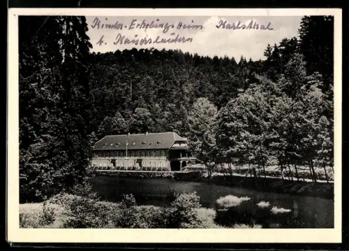 AK Trippstadt bei Kaiserslautern, Kinder-Erholungsheim der Arbeiter-Wohlfahrt