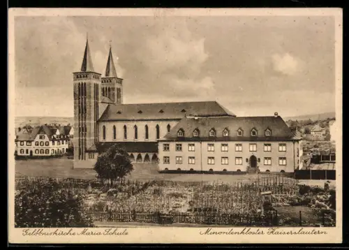 AK Kaiserslautern, Minoritenkloster, Gelöbniskirche Maria Schutz