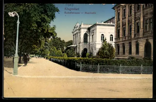 AK Klagenfurt, Musiksäle in der Rudolfstrasse