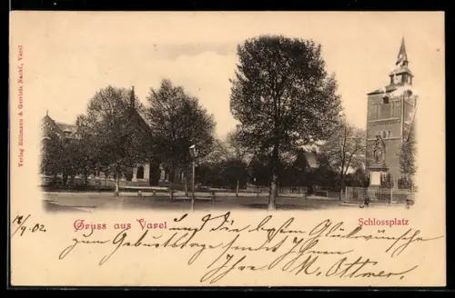AK Varel, Auf dem Schlossplatz