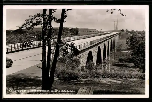 AK Kaiserslautern, Reichsautobahn, Waschmühltalbrücke