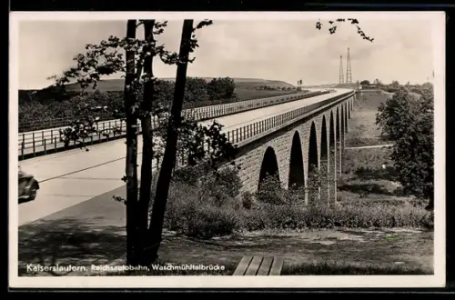 AK Kaiserslautern, Reichsautobahn, Waschmühltalbrücke