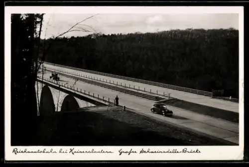 AK Kaiserslautern, Reichsautobahn, Grosse Schweinsdell-Brücke