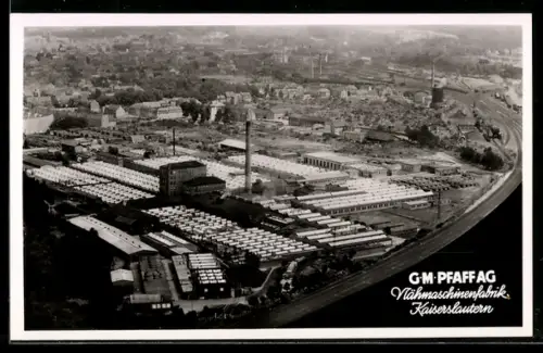 AK Kaiserslautern, G. M. Pfaff AG, Nähmaschinenfabrik