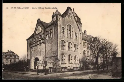 AK Kaiserslautern, Städtische Höhere Tochterschule