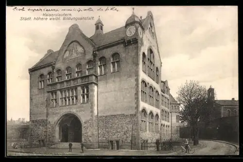 AK Kaiserslautern, Städt. höhere weibl. Bildungsanstalt