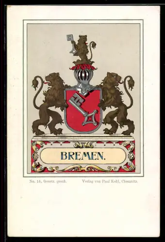 AK Bremen, Wappen der Stadt