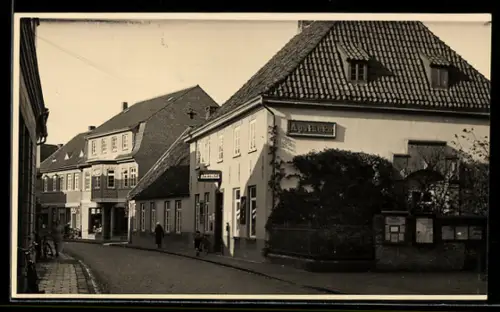 AK Varel, An der Apotheke in der Obernstrasse