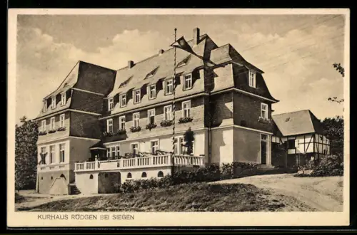 AK Rödgen bei Siegen, Kurhaus Rödgen Karl Stangier