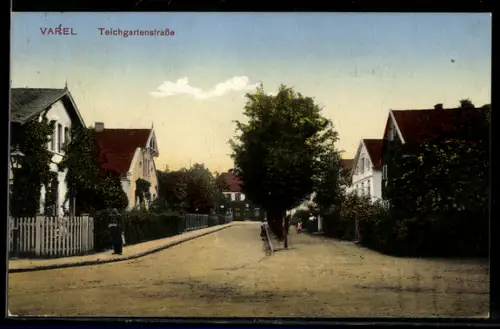 AK Varel, Teichgartenstrasse