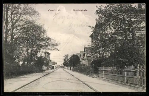 AK Varel i. O., Mühlenstrasse