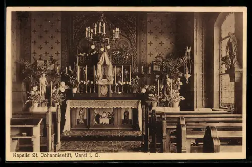 AK Varel i. O., Kapelle, St. Johannisstift