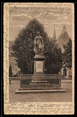 AK Varel, Das Kriegerdenkmal