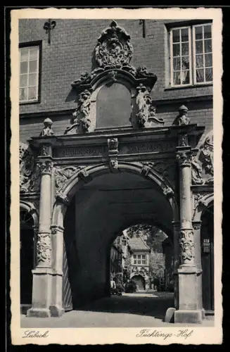 AK Lübeck, Tor des Füchtings Hof