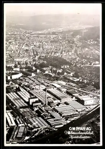 AK Kaiserslautern, G. M. Pfaff AG Nähmaschinenfabrik