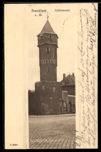 AK Frankfurt a. M., Galluswarte